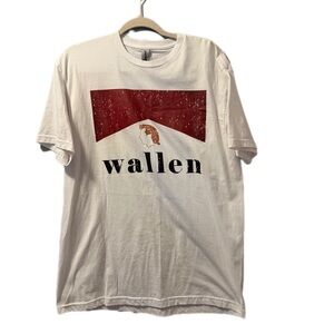 Wallen white tee shirt